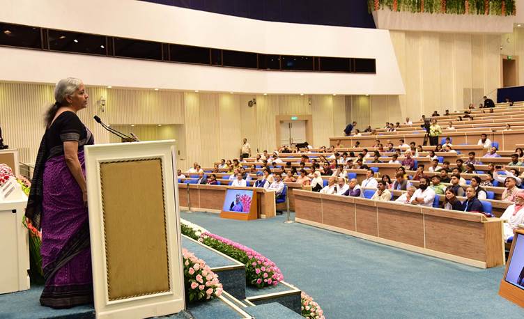 Finance Minister presides as Chief Guest over the valedictory session of the National Conclave on 9-Years of the Government