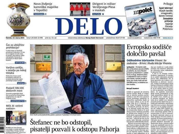 Slovenia introduces public interest defence for those who publish classified information
